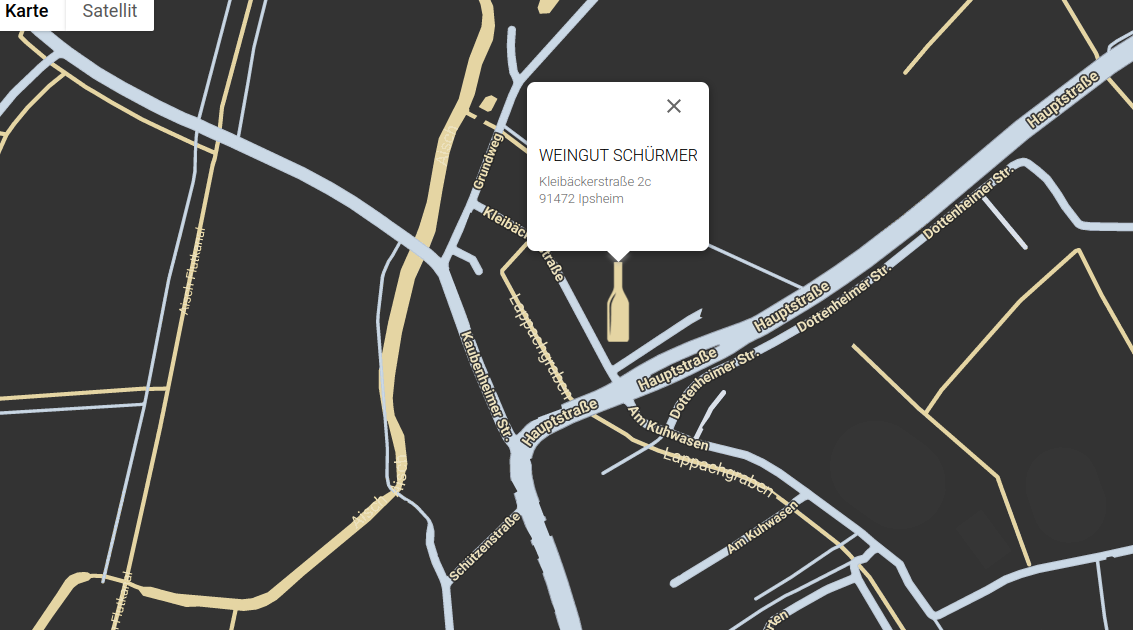 Google Maps Vorschau